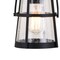 Vaxcel Portage Light Black Dusk to Dawn Outdoor Wall Lantern Clear Glass T0640 - alternate 9